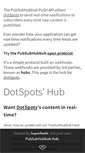 Mobile Screenshot of dotspots.superfeedr.com