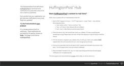 Desktop Screenshot of huffingtonpost.superfeedr.com